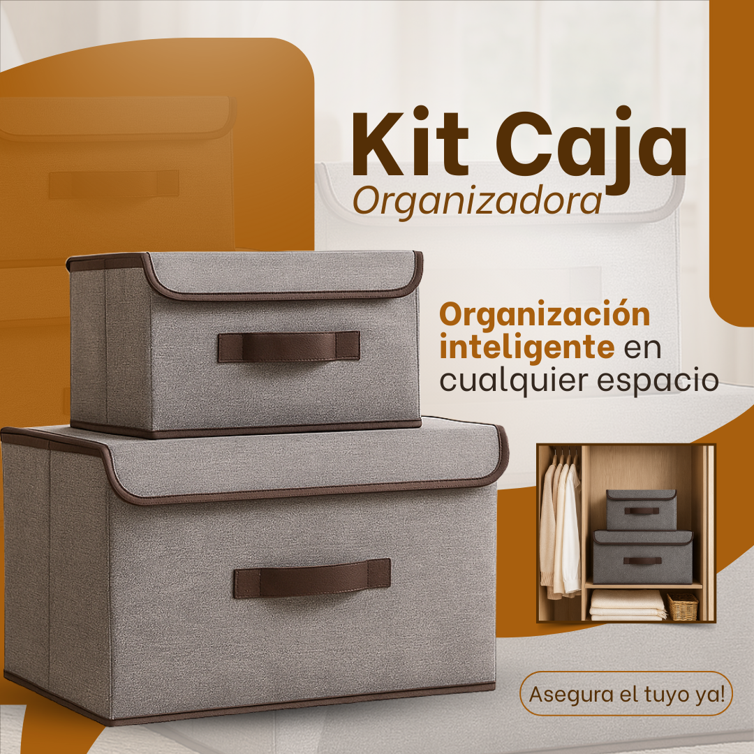 [PROMO] 🔥Kit Caja Organizada - Mantén Todo en Su Lugar Fácilmente