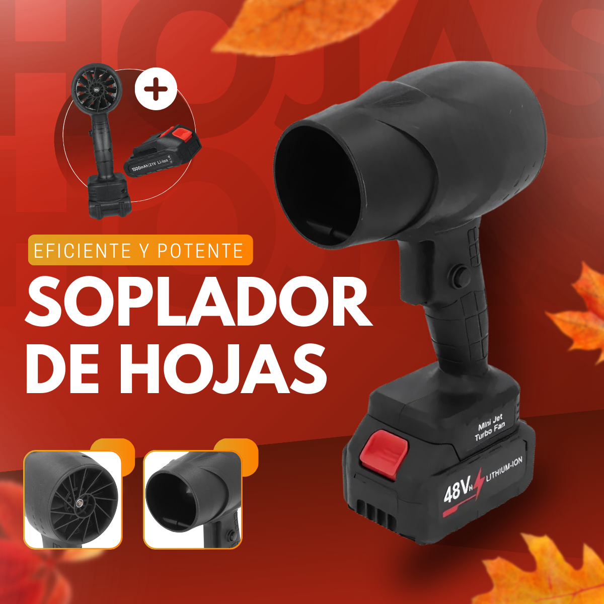 [OFERTA LIMITADA] 🔥 SOPLADOR DE HOJAS - POTÊNCIA MÁXIMA