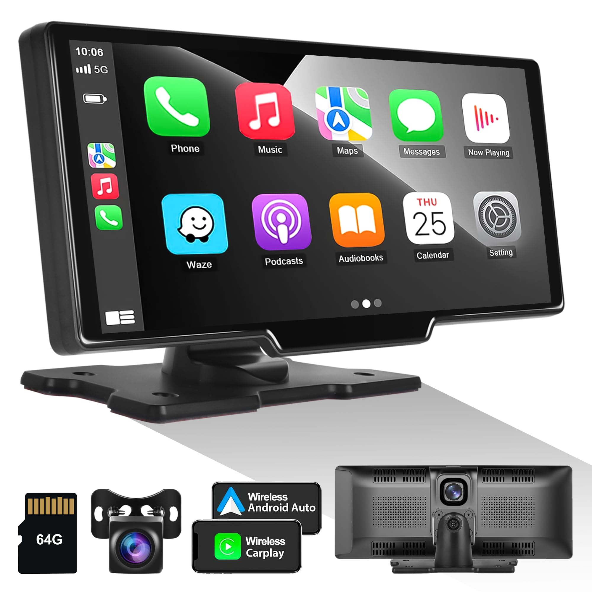 [PROMO] Pantalla Inteligente CarPlay Inalámbrica para Carro 🔥