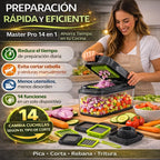 Master Pro 14 en 1 | Ahorra Tiempo y Cocina Más Fácil en Minutos