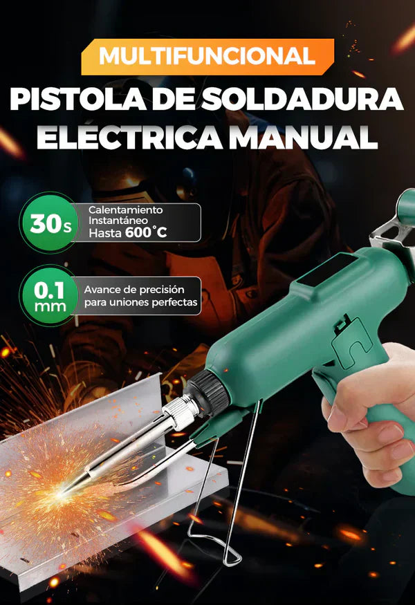 🔥 LIQUIDACIÓN DE STOCK: Pistola de Soldadura Profesional