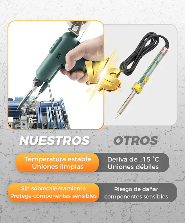 🔥 LIQUIDACIÓN DE STOCK: Pistola de Soldadura Profesional