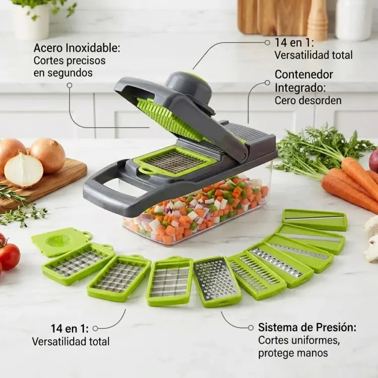 Master Pro 14 en 1 | Ahorra Tiempo y Cocina Más Fácil en Minutos